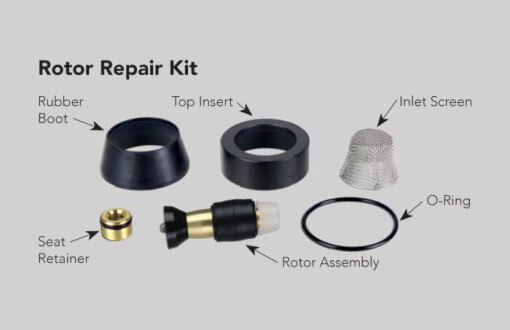 Reaper Jetting Nozzle Front Rotor Repair Kit