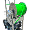 Patriot 1776 Portable Dolly Hydro Jetter in action